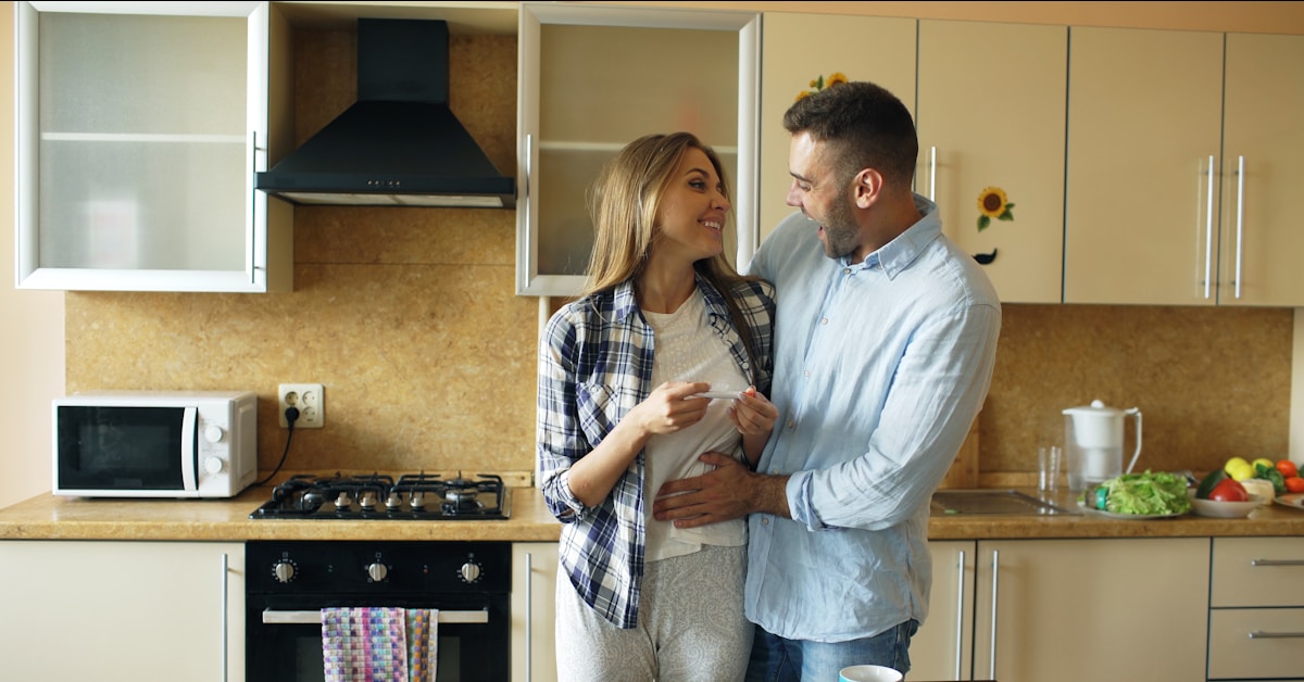 Cena relacionada a engravidar: acalme seu coração e sua mente