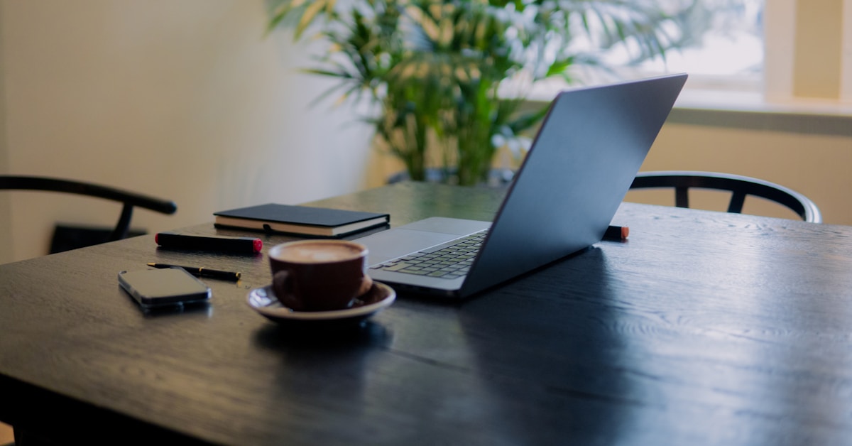 Cena relacionada a ter um bom dia de trabalho com tranquilidade